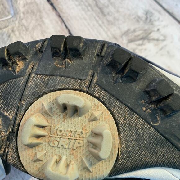 STARTER Boy’s Black Synthetic Lace Up Baseball Cleats / Size: 5 - Picture 7 of 11